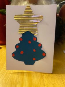 Fun holiday card craft project